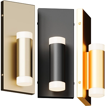 Modern LED Wall Sconce Brilliance 3D model image 1 