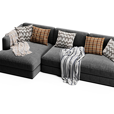 Flexform Barret Chaise Longue Sofa