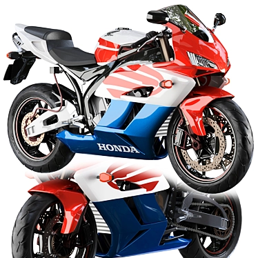 2004 Honda CBR1000RR Fireblade Review 3D model image 1 