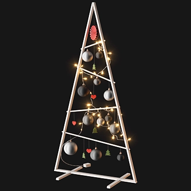  Christmas Tree 3D Model 3D model image 1 