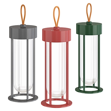 Modern Outdoor Portable Lamp 3D model image 1 