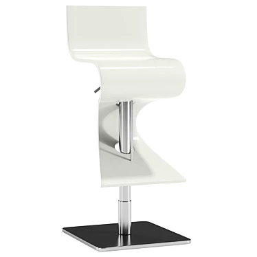 Adjustable Height Bar Stool 36.5 3D model image 1 