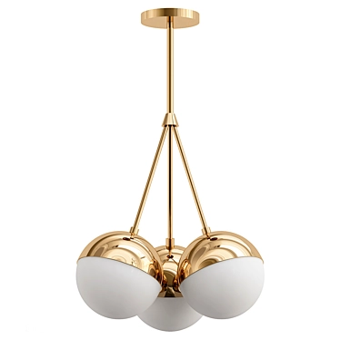 Modern Design Lamp Balls Pendant 3D model image 1 