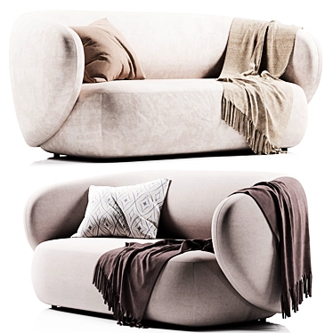 Grado Swell 2-Seater Sofa 3D model image 1 