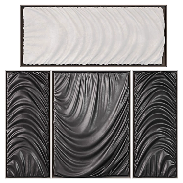 Customizable Wall Panel Art 3D model image 1 