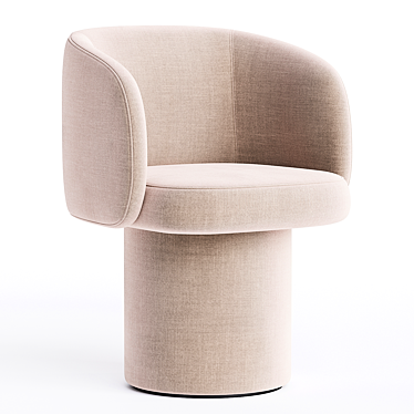 Elegant Ditre Italia BILLIE Chair 3D model image 1 