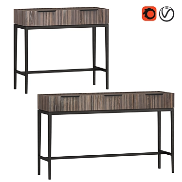 Esperia Console Collection by Dantone Home 3D model image 1 