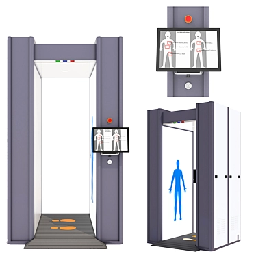 Advanced Body Inspection System 3D model image 1 