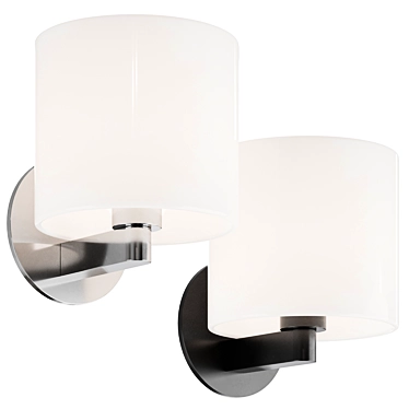 Modern Mini Wall Lamp 3D model image 1 