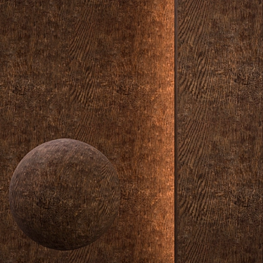 Seamless Wood Material Texture Pack 3D model image 1 