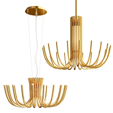 Stardust SO Pendant Light Collection 3D model image 1 