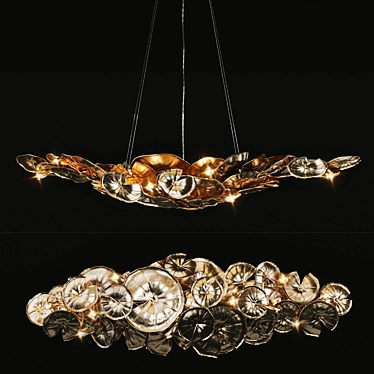 
"Branch-Style Luxury Chandelier: NYMPHEA Vetvi Store 3D model image 1 