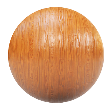 High-Quality Wood PBR Textures 3D model image 1 