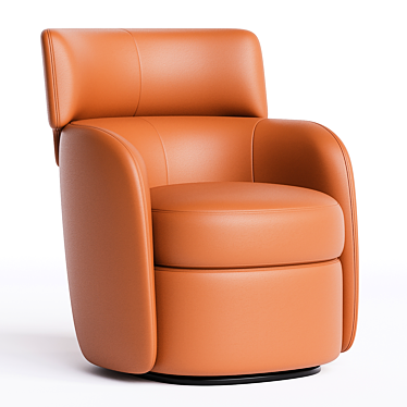 Modern Swivel Chair, 3D Model 3D model image 1 