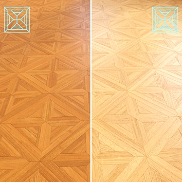 Premium 3D Wooden Floor Model 3D model image 1 