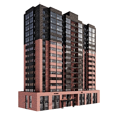 Corona Version 9 Residential Building 3D model image 1 