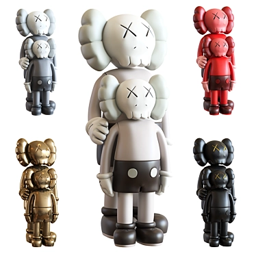 KAWS Reveals Artist Model 2016 3D model image 1 