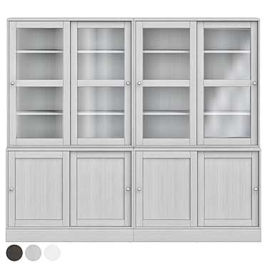 HAVSTA Sliding Glass Door Storage 3D model image 1 