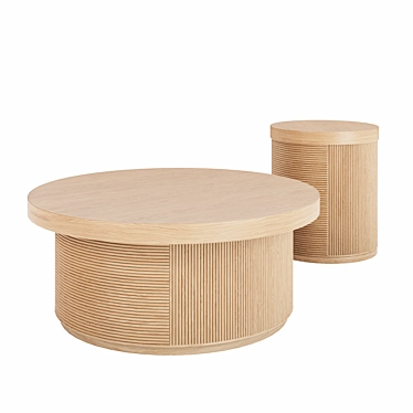  Avenla Coffee & Side Tables 3D model image 1 