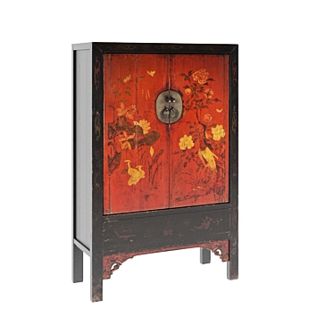 Chinese Antique Cabinet, V-Ray Rendered 3D model image 1 