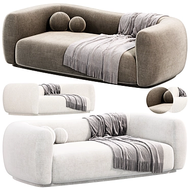 Modern ARTIPIECES KRAVI Sofa, 2015 3D model image 1 