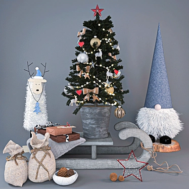 Christmas decorative set