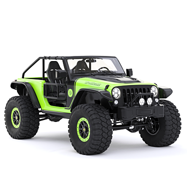 2018 Jeep Tailcat 3D Model 3D model image 1 