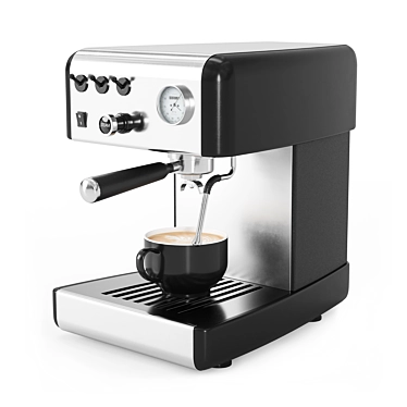 Modern Espresso Coffee Machine 03 3D model image 1 