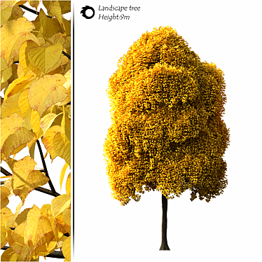 Artistic Tree Model for 3D 3D model image 1 