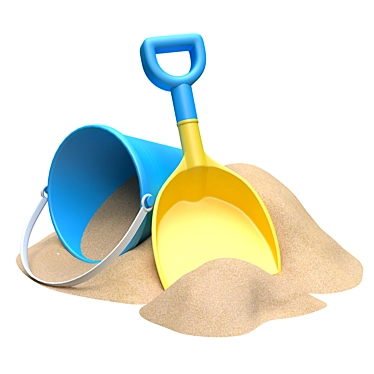 Bucket Shovel With Sand