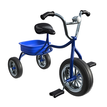 Kids Bike 3D Model High-Quality 3D model image 1 