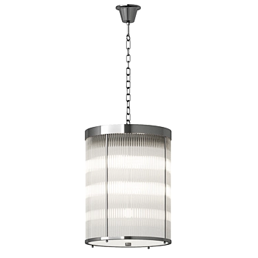 Elegant Charleston Pendant Light 3D model image 1 