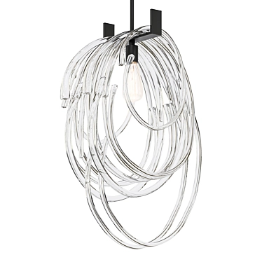 Elegant Pendant Lighting Fixture 3D model image 1 