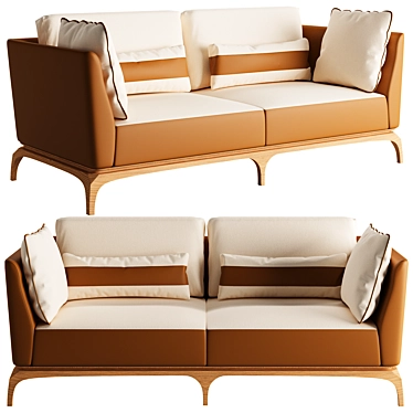 Pascale 2016 Modern Sofa Model 3D model image 1 