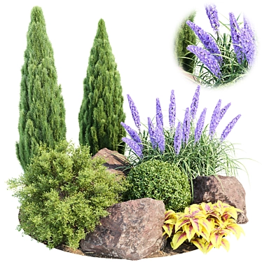 Outdoor Plants Collection Volume 177 3D model image 1 