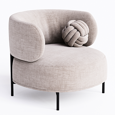 Modern Lounge Armchair 2014 Edition 3D model image 1 