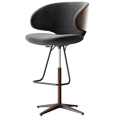 Modern Bar Stool | 3D Render 3D model image 1 