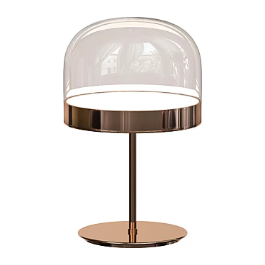  Rose Gold NOTEN TAB Lamp 3D model image 1 