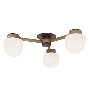 Urban Electric Trivium Chandelier 3D model image 1 