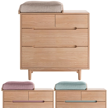 Pure Dresser with Changing Table by Nobodinoz