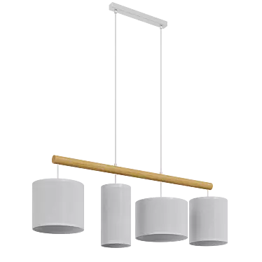 Pendant lamp TK Lighting 4106 Deva White