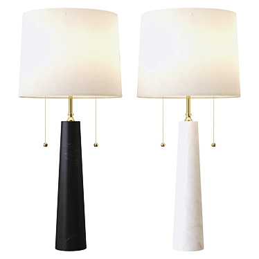 Arteriors Sidney Lamp 3D Model 3D model image 1 