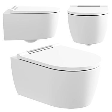 Geberit ONE Wall Toilet, KeraTect 3D model image 1 