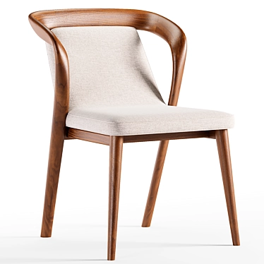 Modern Minimalist FEAT Chair 3D model image 1 