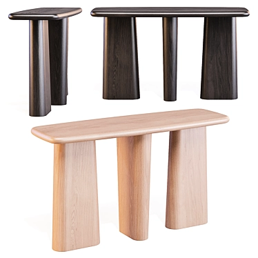 Nera Modern Console Table 3D model image 1 