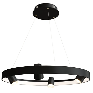 Modern Pendant Light DENIS Collection 3D model image 1 