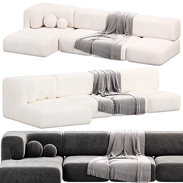 PADUN Modular Sofa 2015 Design 3D model image 1 