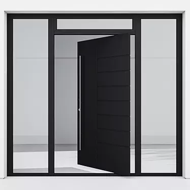 Corona Aluminium Door 59 Render 3D model image 1 