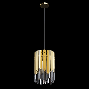 Elegant Vienna Chandelier Fixture 3D model image 1 