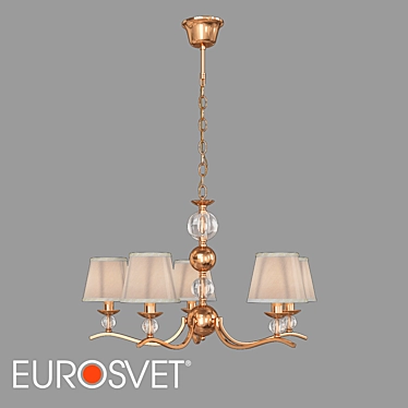 Eurosvet Sortino Pendant Chandelier 3D model image 1 